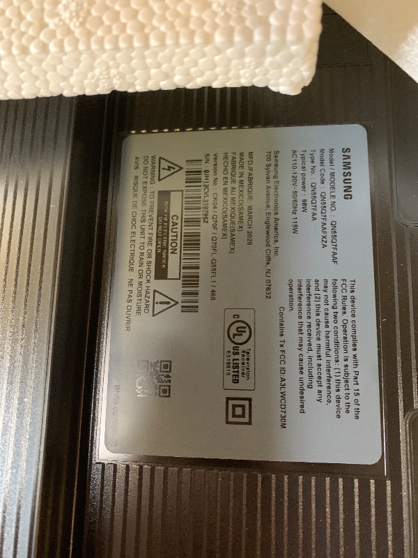 Photo 1 of Samsung 55-Inch Class QLED Q7F Series Samsung Vision AI Smart TV (2025 Model, 55Q7F) Quantum HDR, Object Tracking Sound Lite, Q4 AI Gen1 Processor, 4K upscaling, Gaming Hub, Alexa Built-in