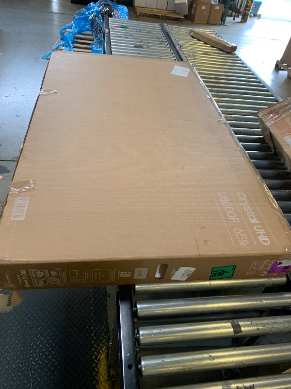 Photo 1 of Samsung 65-Inch Class Crystal UHD U8000F 4K Smart TV (2025 Model) Endless Free Content, Crystal Processor 4K, MetalStream Design, Knox Security, Alexa Built-in