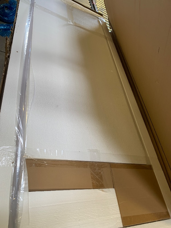 Photo 1 of Mainzel Frameless Sliding Shower Door, 56-60" W × 76" H, Shower Glass Door, SGCC-Certified 3/8" (10 mm) Tempered Glass, Double Sided Easy Clean,Walk-in Shower Door, Minimalist Style, Silver (factory sealed)