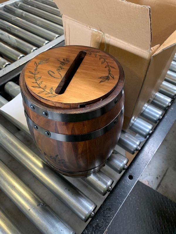 Photo 1 of wedding card barrel 