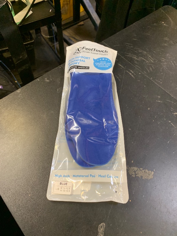 Photo 1 of FeetTouch Strong High Arch Support Metatarsal Pad Orthotics for Morton's Neuroma,Ball of Foot Pain, Metatarsalgia Plantar Fasciitis Inserts with Poron Heel Cushion