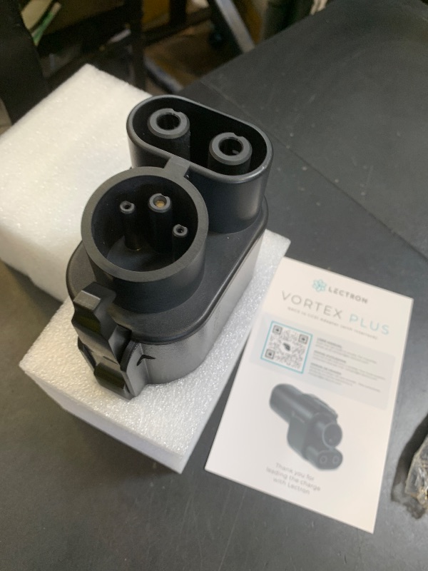 Photo 1 of Lectron NACS to CCS Electric Vehicle Adapter with Interlock - (500A/1,000V) - Compatible with Tesla Superchargers - CCS1 EV Fast Charging with Vortex Plus [Check Automaker for Compatibility] - UL 2252