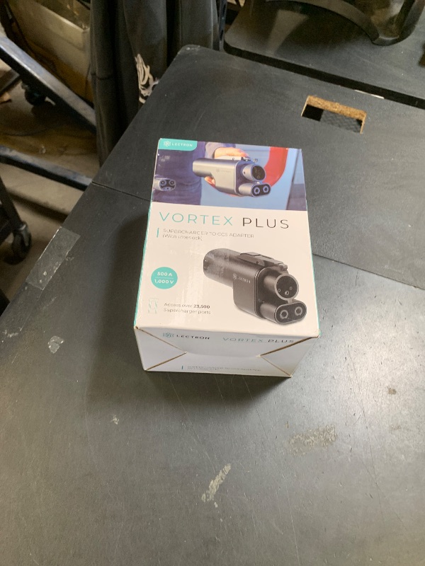 Photo 1 of Lectron NACS to CCS Electric Vehicle Adapter with Interlock - (500A/1,000V) - Compatible with Tesla Superchargers - CCS1 EV Fast Charging with Vortex Plus [Check Automaker for Compatibility] - UL 2252