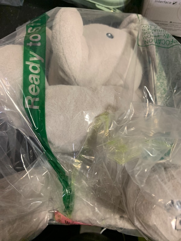 Photo 1 of GUND Baby Animated Flappy the Elephant Plush, Singing Stuffed Animal Baby Toy for Ages 0 and Up, Gray, 12"