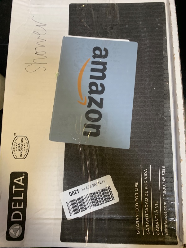 Photo 1 of Delta Faucet Ashlyn 17 Series Dual-Handle Delta Shower Trim Kit with In2ition 2-in-1 Shower Head with Handheld Spray, Matte Black Shower Fixture, Matte Black T17264-BL-I (Valve Not Included)