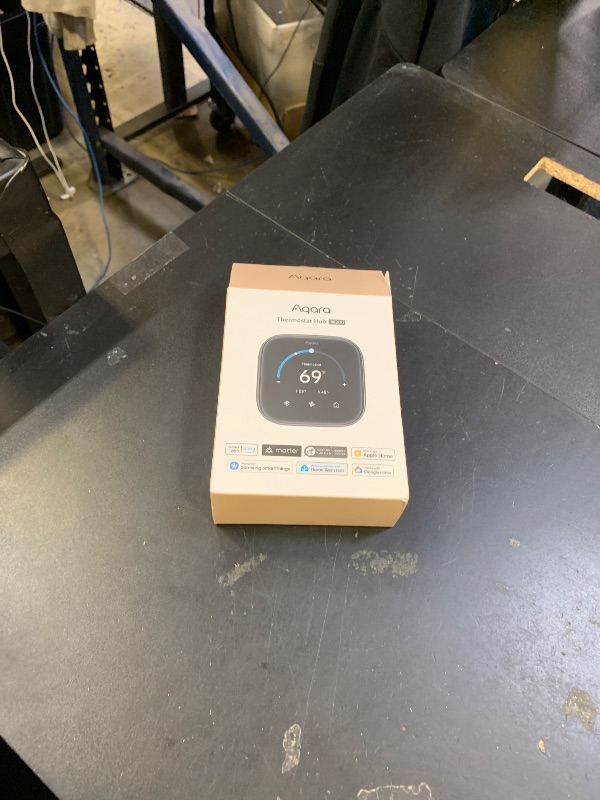 Photo 1 of Aqara Smart Thermostat W200 with Apple Adaptive Temperature & Clean Energy Guidance, 4" Touchscreen, Matter Controller, Built-in Radar Sensor, Works with Apple Home, Siri, Google Assistant, Alexa