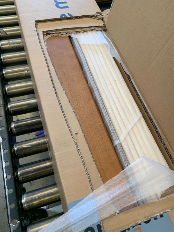 Photo 1 of Mellow Naturalista Classic - 12 Inch Solid Wood Platform Bed with Wooden Slats, No Box Spring Needed, Easy Assembly, King, Natural Pine