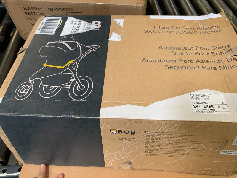 Photo 1 of BOB Gear® Single Jogging Stroller Adapter for Nuna®, Cybex® and Maxi COSI® Infant Car Seats