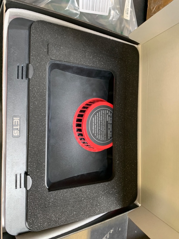 Photo 1 of IETS GT500 Powerful Turbo-Fan (5000 RPM) RGB Laptop Cooling Pad with Infinitely Variable Speed,Seal Foam for Rapid Cooling Gaming Laptop,Dust Filter for Protect Laptop,13-17.3inch Laptop Cooler