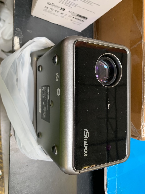 Photo 1 of [2000 ANSI/Auto Focus & Keystone/Built-in APP] 4K Outdoor Projector with Wifi and Bluetooth, Smart Portable Projector with Built in Apps YouTube/PrimeVideo & Dolby, Home Theater Projector with HDR10+