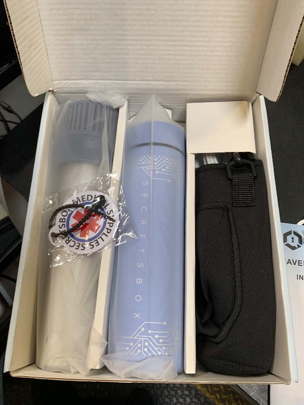 Photo 1 of Electric Insulin Cooler Travel Case, 4 Pens Mini Medication Fridge with Biogel, USB Medicine Cooler Keeps Dynamic Temp 36-46?
