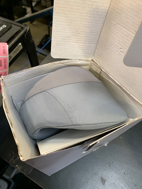 Photo 1 of Yunari Cordless Neck Brace for Cervical Spine Posture Correction and Support, Patented Traction Device with Intelligent Adjust and Hot Compress, Neck Brace for Men and Women, ?Gray, Medium?