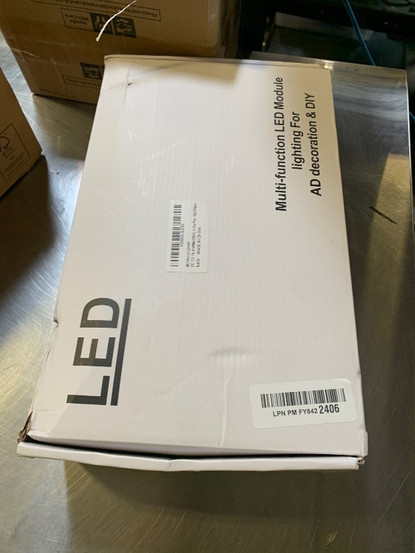 Photo 1 of AOOYUANKE Led Module, LED Windows Lights 6000K 200pcs 99Ft 5730 SMD 150LM Per LED Module IP65 Waterproof for Letter Sign Advertising Signs.(White Light)