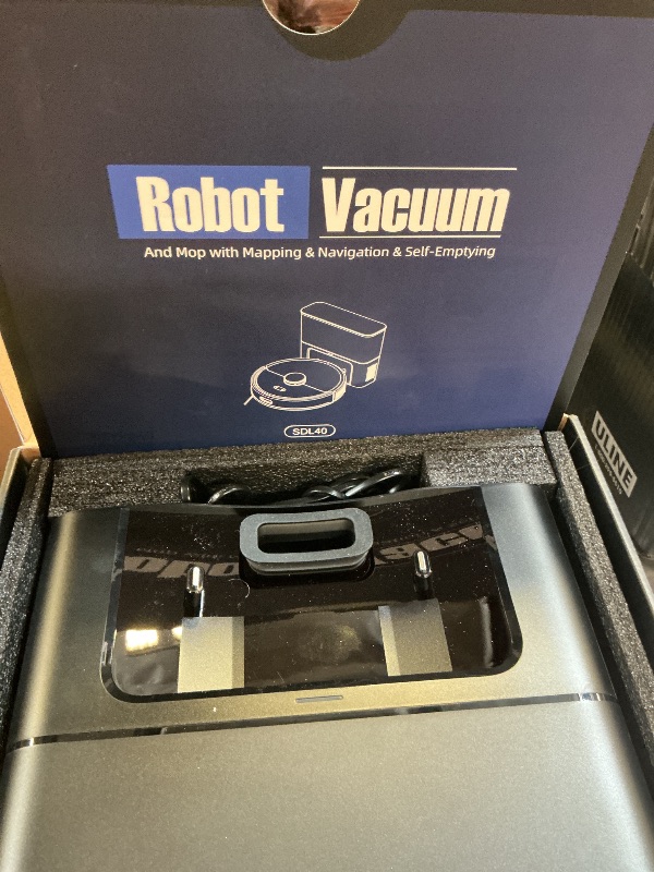 Photo 1 of Kilgone Robot Vacuum and Mop Self-Emptying, 6000Pa No-Tangle Suction, LiDAR Multi-Floor Mapping, 90-Day Hands-Free, App, Alexa & Google Assistant for Pet Hair, Carpet & Hard Floor