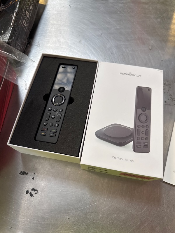 Photo 1 of SofaBaton X1S Universal Remote with Hub, All in One Universal Remote Control with SofaBaton Customize APP, One Touch Activities, Compatible with 60 Devices, Compatible with Alexa Google Assistant