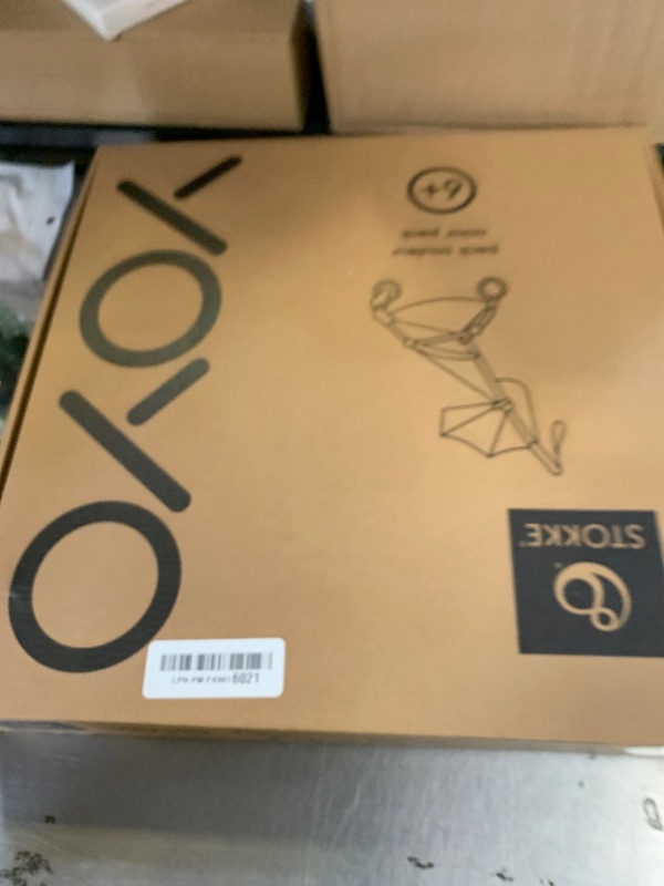 Photo 1 of Stokke YOYO 6+ Color Pack, Aqua - Textiles Only: Seat Pad, Extendable Canopy & Zipped Back Pocket - Requires YOYO3 Frame (Sold Separately)