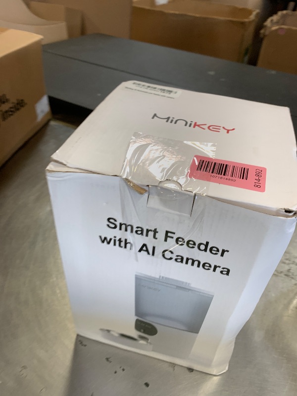 Photo 1 of Automatic Cat Feeder with 2K Camera, 5G WiFi 6.5L Smart Pet Feeder for Cat & Small Dog, Automatic Dog Feeder with Night Vision, 2-Way Audio, Motion Detection, Feeding Schedule & App Control