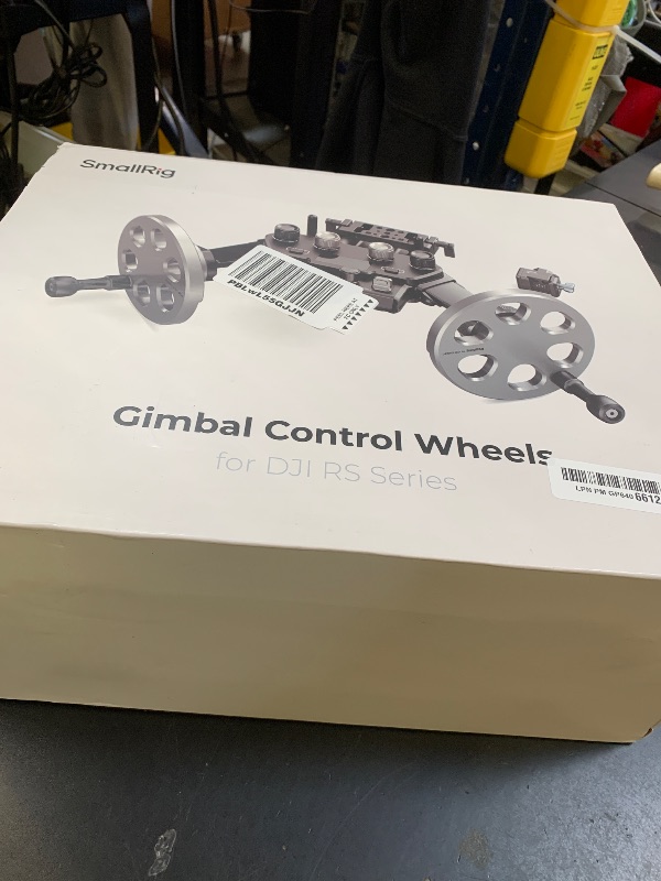 Photo 1 of SmallRig Gimbal Control Wheels for DJI RS2 / RS 3 Pro/RS 4 / RS 4 Pro/RS 5 | Intuitive Control | Adjustable Damping | Dual Power Supply, for Heavy Duty Tripod - 4525