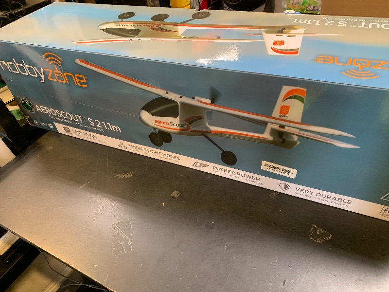 Photo 1 of HobbyZone RC Airplane AeroScout S 2 1.1m RTF Basic (Battery and Charger Not Included) with Safe Technology, HBZ380001, Airplanes (RTF), Trainers