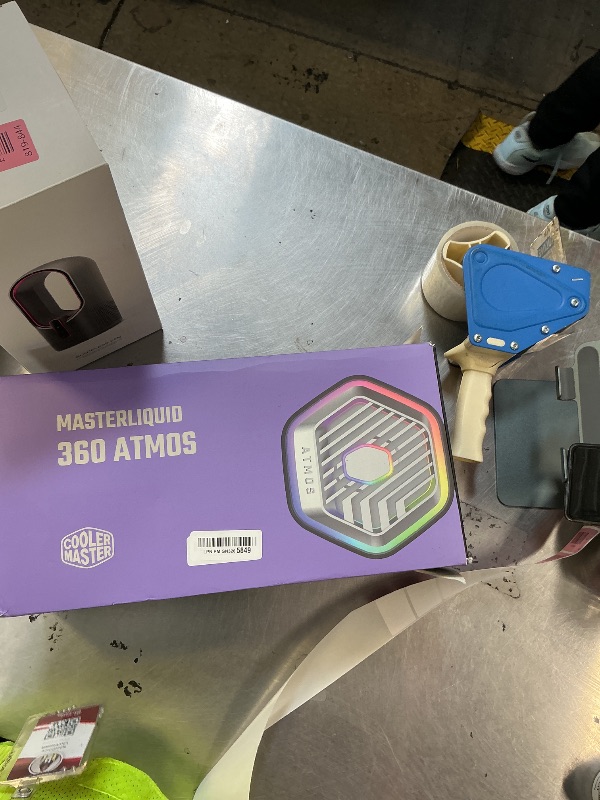 Photo 1 of Cooler Master 360 Atmos Performance-Driven Close-Loop AIO Liquid Cooler, R9|Ultra 9, Dual Chamber aRGB Pump, 360 Radiator, Sickleflow Edge PWM Fans, AM5|4, Intel LGA 1851|1700 Platform