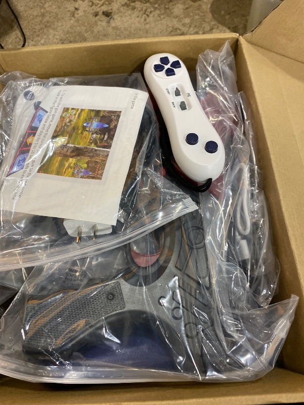 Photo 1 of ** missing console ** Damcoola Retro TV Game Console for Kids,Kids TV Games with Dance Mat,with 21 AR Gun Shooting Game, 200+ Dance mat Songs,100+ independently Developed Games, Plug and Play,Giftware for Boys & Girls