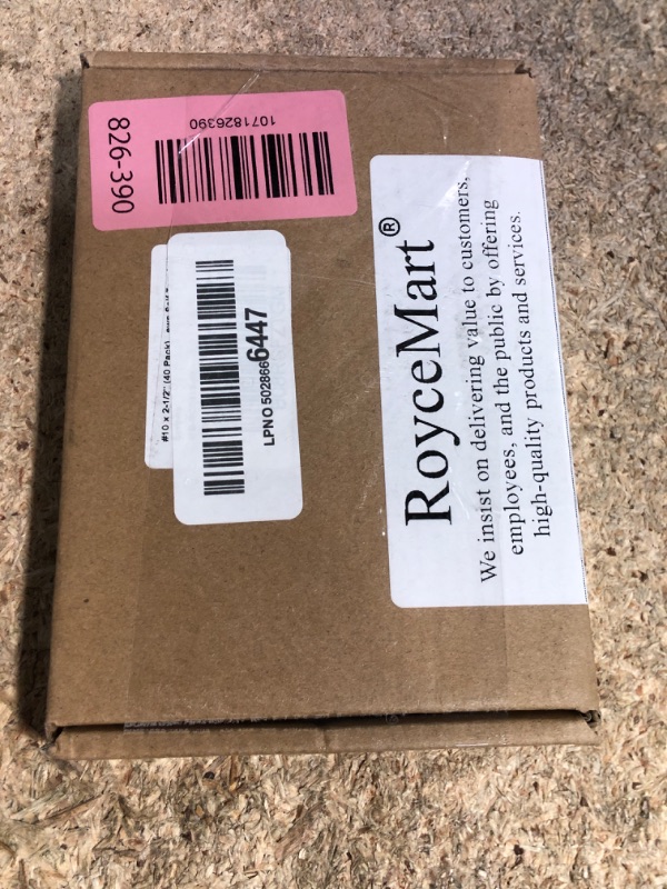 View 2 of #10 x 2-1/2" (40 Pack) Stainless Steel Phillips Pan Head Wood Screws, Stainless Steel 304 (18-8), Pan Head Sheet Metal Screws Self Tapping for Wood