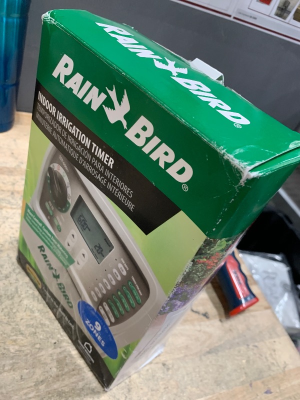 Photo 1 of (incomplete) Rain Bird SST900IN Simple-to-Set Indoor Sprinkler/Irrigation System Timer/Controller, 9-Zone/Station (This New/Improved Model Replaces SST900I)