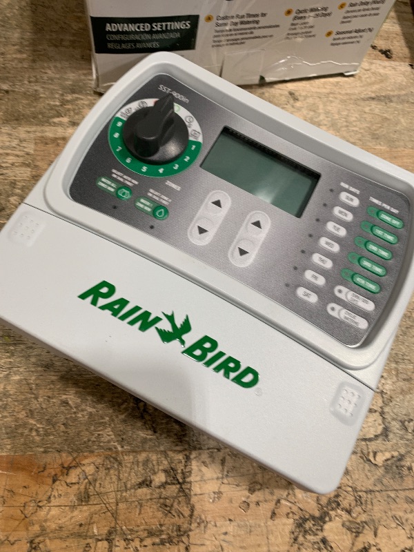 Photo 1 of (incomplete) Rain Bird SST900IN Simple-to-Set Indoor Sprinkler/Irrigation System Timer/Controller, 9-Zone/Station (This New/Improved Model Replaces SST900I)