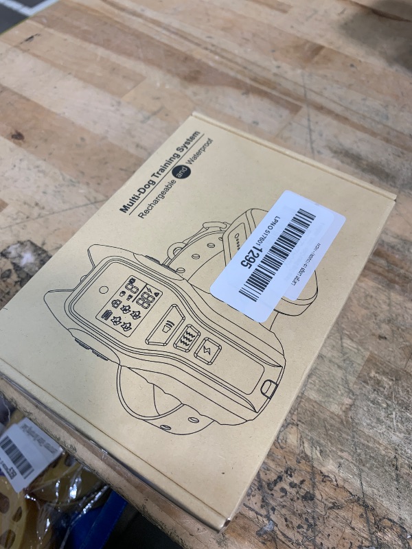 Photo 1 of **FACTORY SEALED** Dog Training Collar with Remote, Waterproof IPX7 E Collar for Dogs, Beep and Vibration Modes, Safe and Humane Training, 2000FT Range, Rechargeable, Fits Small Medium Large Dogs 15–120 lbs (Brown)