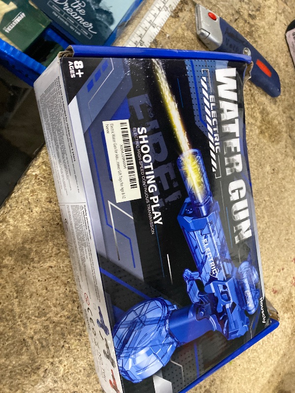 Photo 1 of **SEE NOTES***Electric Water Gun for Adults Kids: Powerful Squirt Gun, Automatic high Powered Pressure Blaster watergun with Realistic Led Muzzle Flame,28-32 FT Range?Perfect Summer Gift Toys for Age 8-12