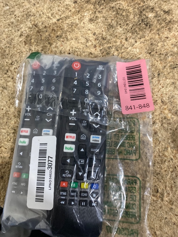 Photo 1 of ?Pack of 2? New Universal Remote for All Samsung TV Remote, Replacement Compatible for All Samsung Smart TV, LED, LCD, HDTV, 3D, Series TV