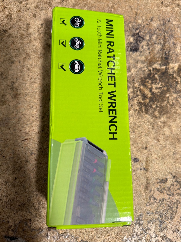 Photo 1 of ***MISSING PARTS***
Bestwork 43-Piece Socket Ratchet Wrench Set, 1/4" Drive Metric Small Socket Set with 72-Tooth Dual Flex Head Mini Ratchet & Screwdriver Bits for Tight Space, Bike, Motorcycle, Automotive & Home Repair