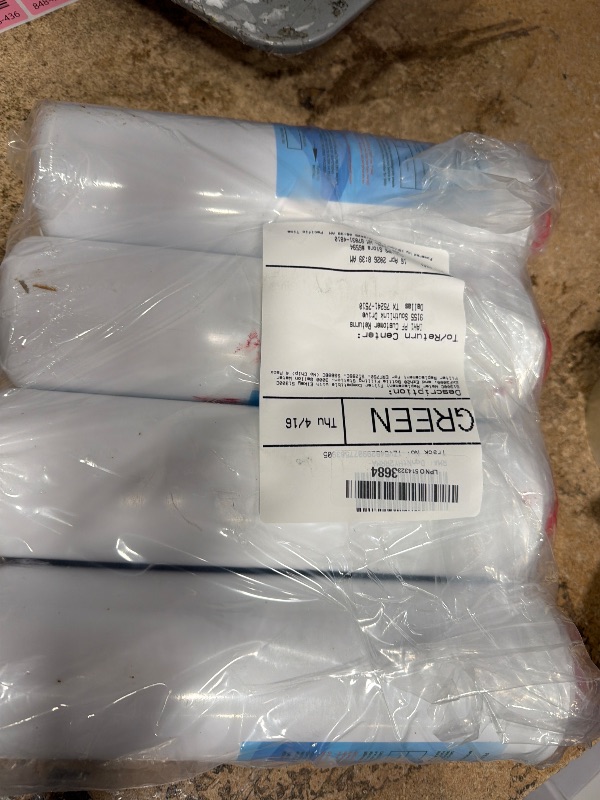 Photo 1 of **2 ARE FACTORY SEALED** 51300C Water Replacement Filter Compatible with Elkay 51300C EWF3000, and Ezh20 Bottle Filling Station, 3000 Gallon Water Filter Replacement for ERF750, 51299C, 55898C (No Chip) 4 Pack