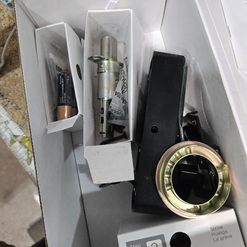 Photo 1 of **LOCKED TO LAST USER/PARTS ONLY** Kwikset Halo Wi-Fi Smart Lock, Keyless Entry Front Door Touchscreen Deadbolt, Matte Black Finish, Grade AAA Certified, UL Listed, Easy Install No Hub, App Control