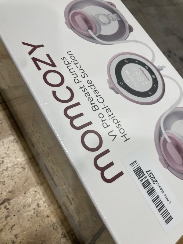 Photo 1 of **Fatory Sealed** Momcozy V1 Pro Wearable Breast Pump, Hospital-Grade Pocket Primary Pump, Hands-Free Portable Pump with Lightweight Visible Cups for Real Milk Removal