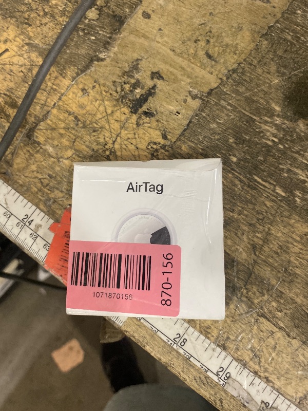 View 2 of ** doesn’t come with the battery **
Apple AirTag (2nd Generation): Tracker for Keychain, Wallet, and More; Locator with Sound; Simple One-Tap Setup with iPhone or iPad; Key Finder with up to 1.5X Precision Finding Range