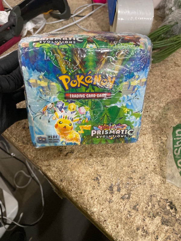 Photo 1 of *** UNAUTHENTIC CARDS *** pokemon prismatic trading card game