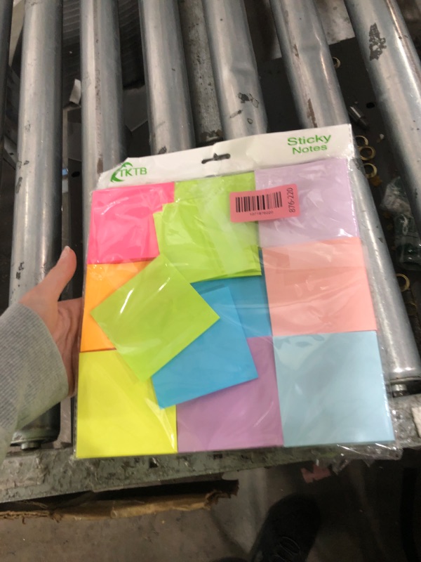 Photo 1 of (18 Pads) Pop Up Sticky Notes 3x3 Refills, Strong Adhesive Memo Pad Bulk with 9 Bright Colors, Suitable for Home, Office, School, Clean Removal