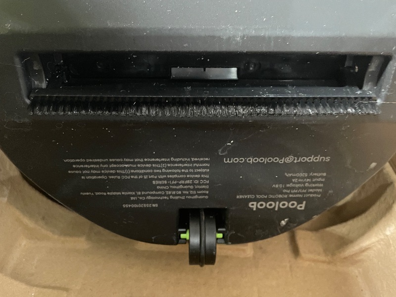 Photo 1 of **MISSING CHARGE CORD**Pooloob PF1 Cordless Pool Vacuum Cleaner Robot for Daily Pool Maintenance, Floor Only Cleaning for Above/In Ground Pools, Triple Filtration, Floating Buoy & Tether, Not for Initial or Deep Cleaning