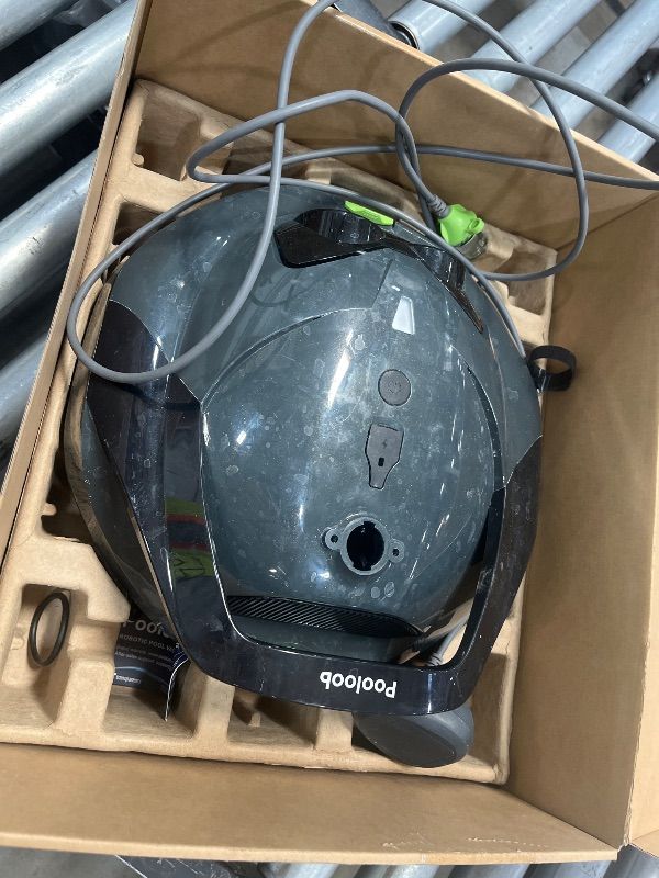 Photo 1 of **MISSING CHARGE CORD**Pooloob PF1 Cordless Pool Vacuum Cleaner Robot for Daily Pool Maintenance, Floor Only Cleaning for Above/In Ground Pools, Triple Filtration, Floating Buoy & Tether, Not for Initial or Deep Cleaning