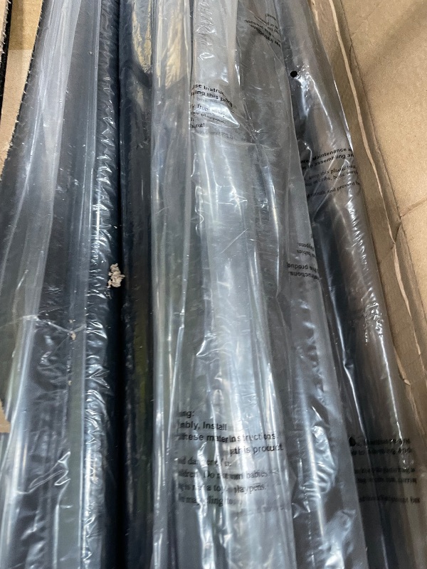 Photo 1 of ***BOX 1/4*** Skywalker Sports 40 Foot Competitive Batting Cages for Backyard or Indoor Baseball and Softball Collapsible Black Frame and Net