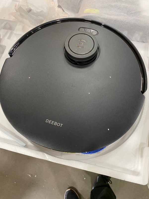 Photo 1 of **UNABLE TO PAIR** ECOVACS DEEBOT T30S Combo Robot Vacuum and Mop, All-in-One Cleaning Hub, 11000Pa, ZeroTangle Technology, TruEdge Adaptive Edge Mopping, Dual Self-Emptying, Hot Water Mop Washing, Auto-Mop Lifting