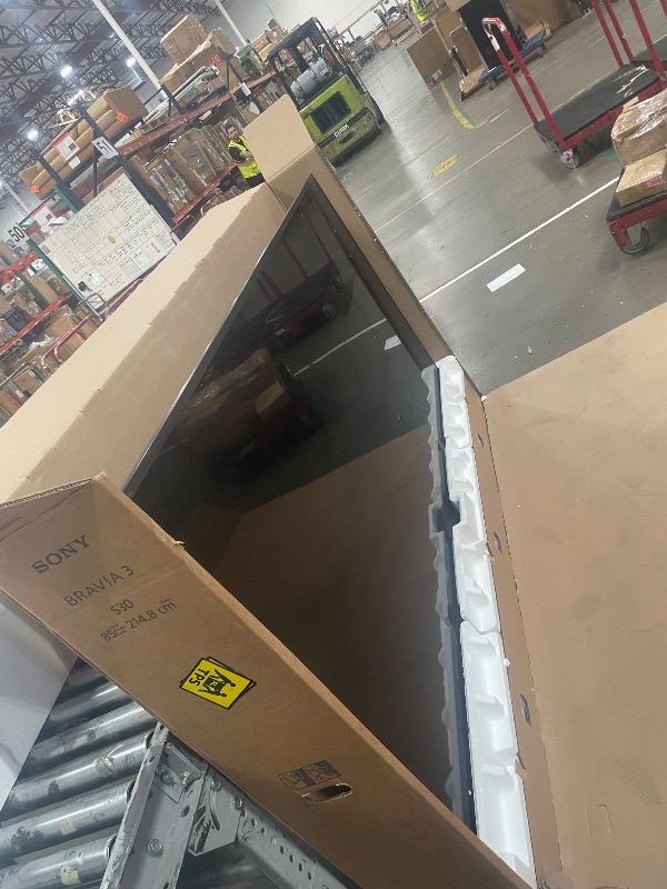 Photo 1 of **FOR PARTS ONLY**BRAVIA 3 85” class LED 4K HDR Google TV (2024)