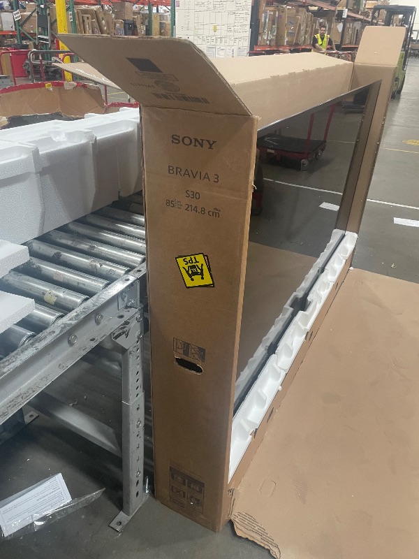 Photo 1 of **FOR PARTS ONLY**BRAVIA 3 85” class LED 4K HDR Google TV (2024)