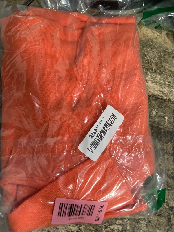 Photo 1 of ***** SEE NOTES***Saodimallsu Womens Short Sleeve Cardigans Ruffle Button Down Crew Neck Peplum Babydoll Knit Sweater Tops Orange size medium 