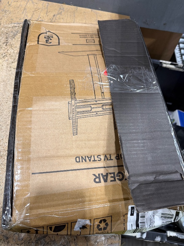 Photo 1 of ***MISSING PARTS***Perlegear Universal Swivel TV Stand Base for 32–70 inch TVs, Height Adjustable Table Top TV Stand Mount with Tilt, Tempered Glass Base, Holds up to 88 lbs