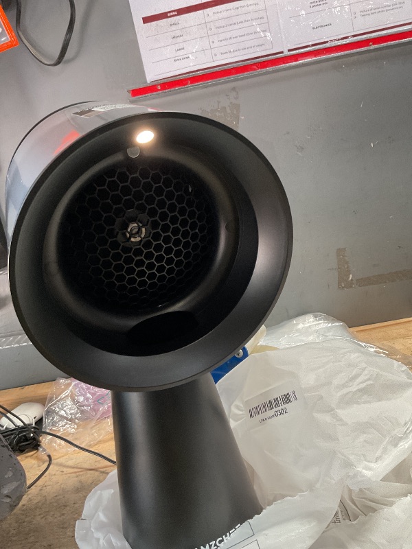 Photo 1 of **AMZCHEF Portable Range Hood, 3-Speed Desktop Exhaust Vent Fan?Black