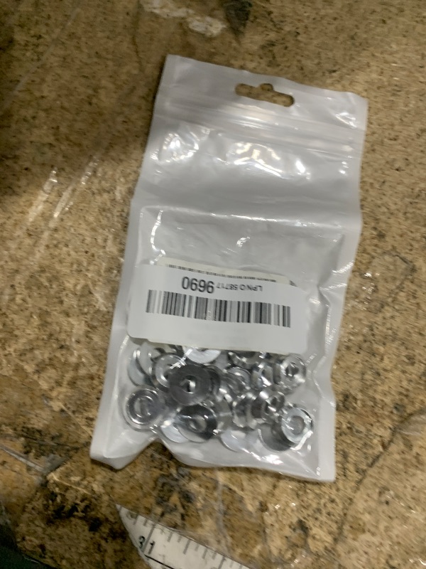 Photo 1 of [40PCS] M6 Counterbore Washers, Anodized Aluminum Alloy, Head Washers Gaskets Cup Shim for Screw RC/Car/Motorcycle/Mechanical Accessories Parts, Silver Color