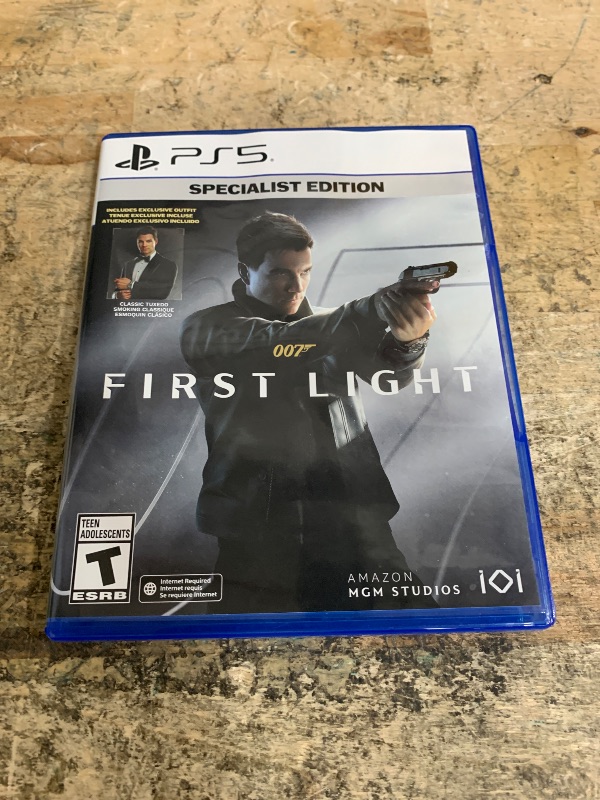 Photo 1 of 007 First Light - Specialist Edition - PlayStation 5