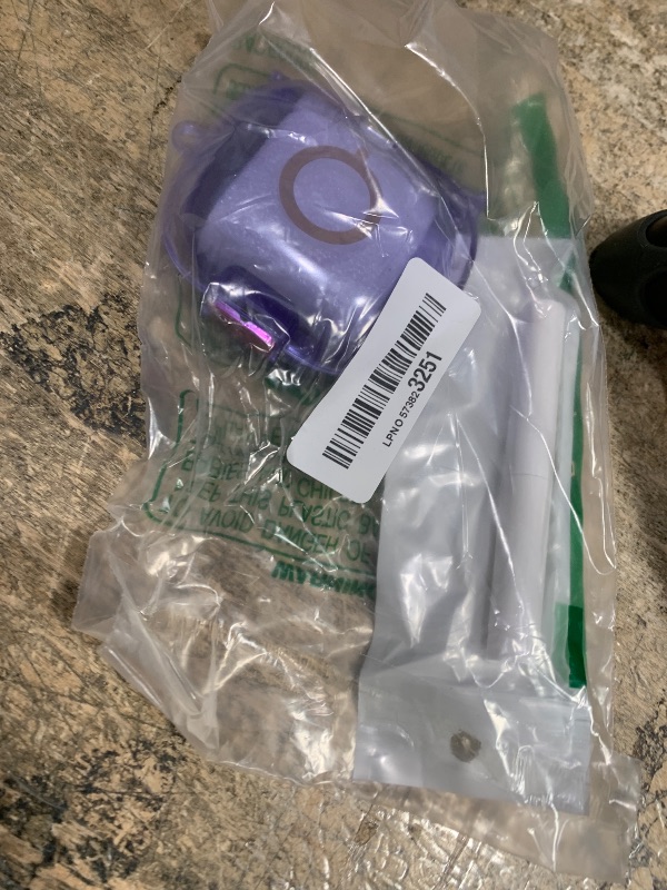 Photo 1 of [Upgrade Secure Lock] for Beats Powerbeats Pro 2 2025 Case Cover with Cleaner Kit, AGENTNANO Clear TPU Shockproof Protective Cover with Beats Powerbeats Pro 2 Charging Case with Carabiner-Clear Purple